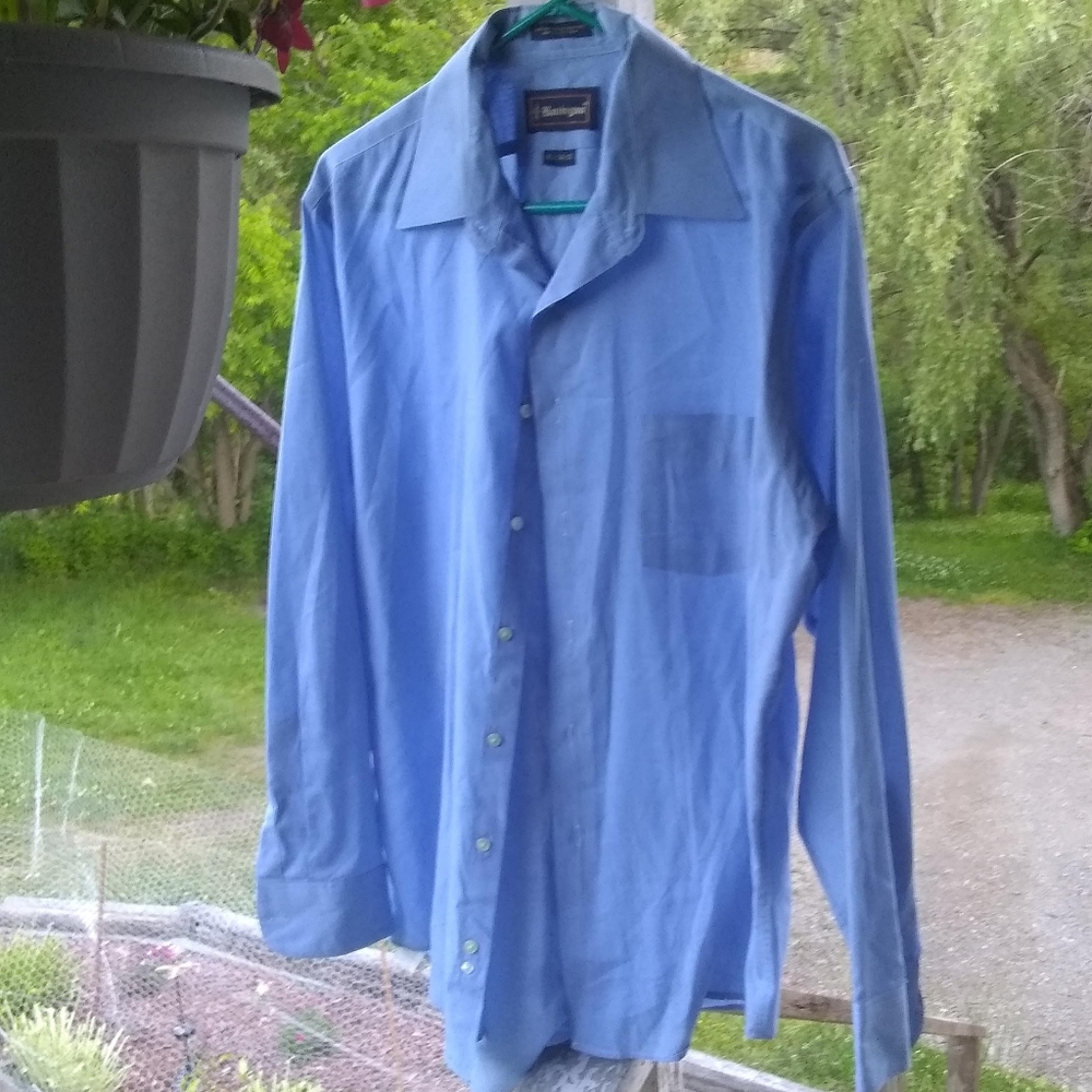 **Barrington Men's Long Sleeve Dress Shirt